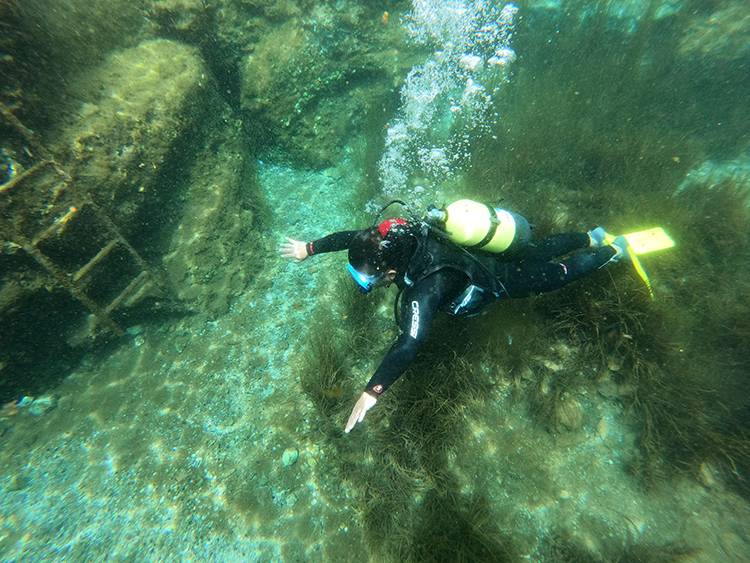 Sakarya Nehri'nin doğduğu bölgede farkındalık dalışı 1