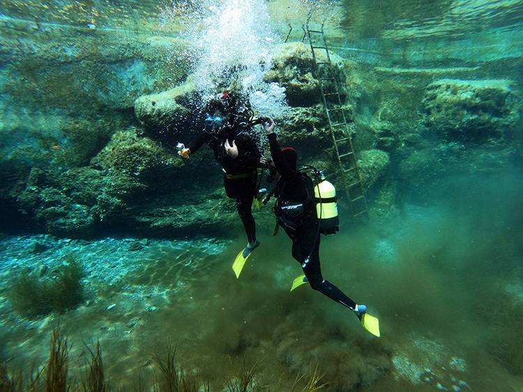 Sakarya Nehri'nin doğduğu bölgede farkındalık dalışı 4