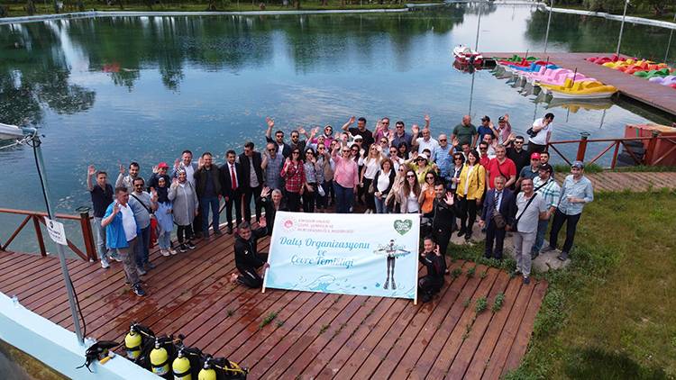 Sakarya Nehri'nin doğduğu bölgede farkındalık dalışı 3