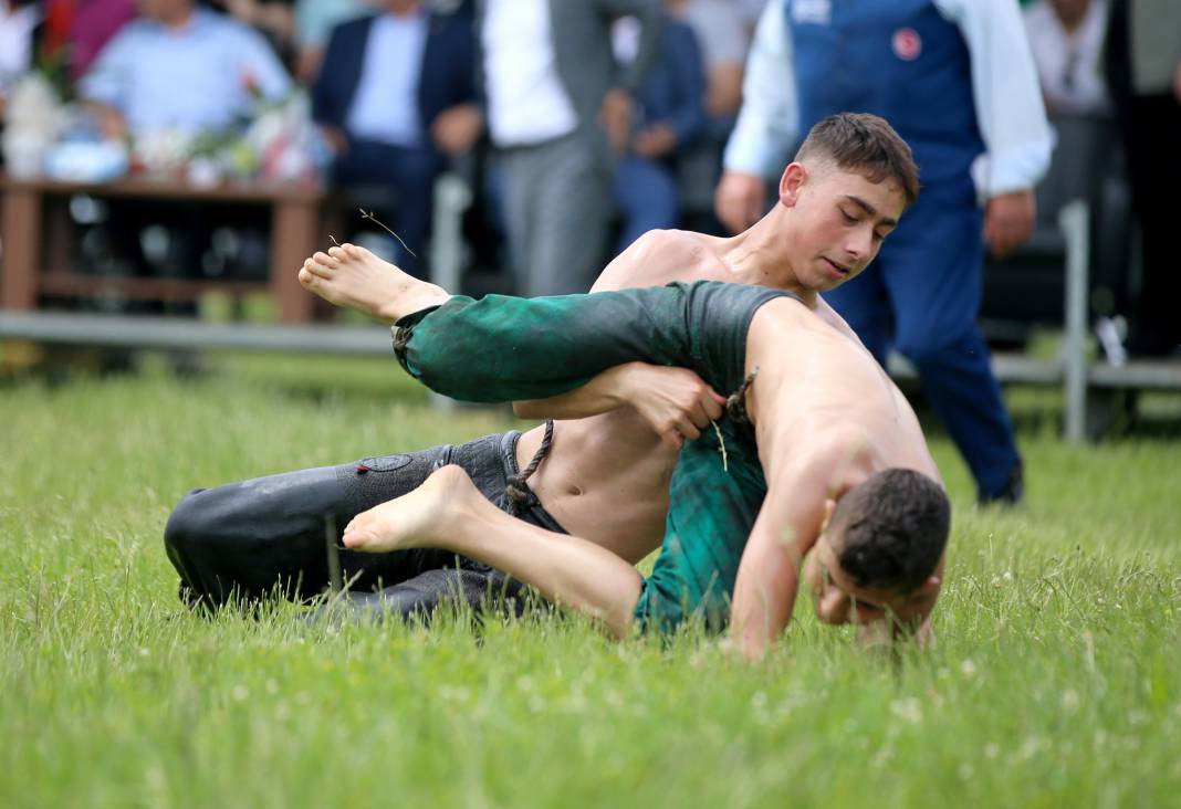 Kırklareli’de İbrahim Yağlı Güreşleri başladı 1