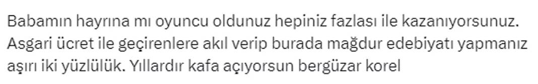 Ünlü oyuncu Bergüzar Korel, vücudundaki morlukları göstererek sitem etti 5