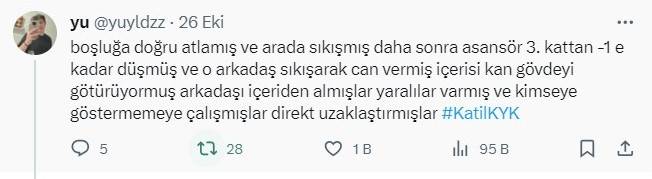 Aydın’daki KYK yurdunda facianın nasıl gerçekleştiği ortaya çıktı! Asansörün içinde kalan öğrenci anlattı! İşte Zeren’in o anları 5