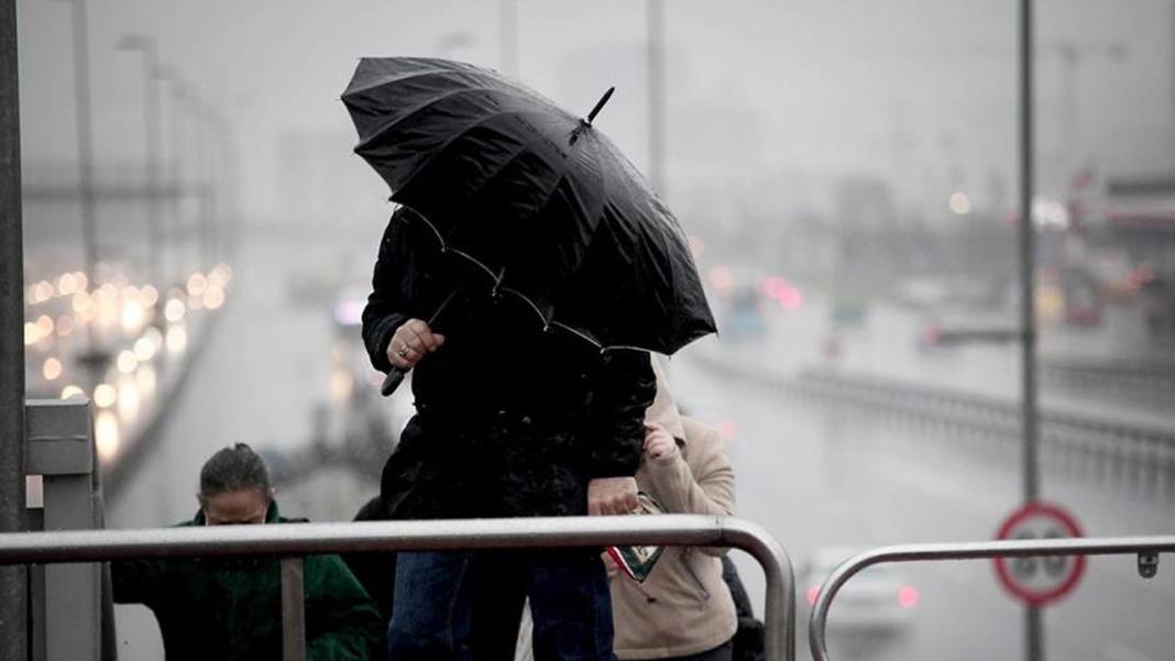 Meteoroloji'den bu illere kritik uyarı! Saat verildi... Sağanak ve kuvvetli rüzgar etkili olacak 14