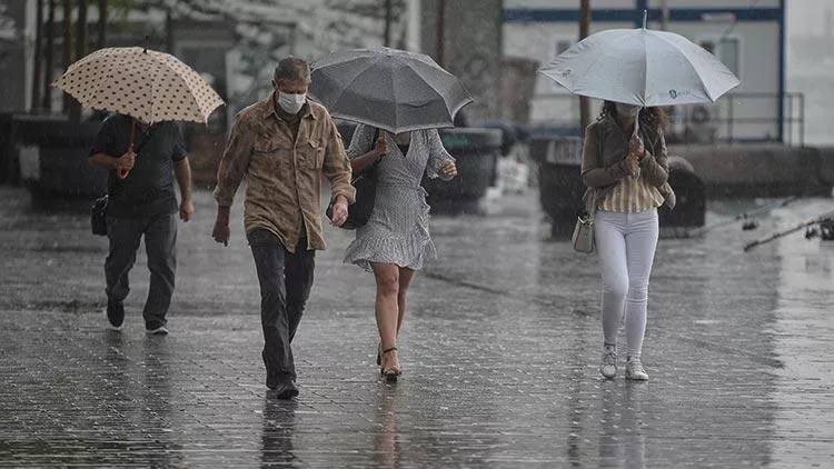 Meteoroloji'den bu illere kritik uyarı! Saat verildi... Sağanak ve kuvvetli rüzgar etkili olacak 11