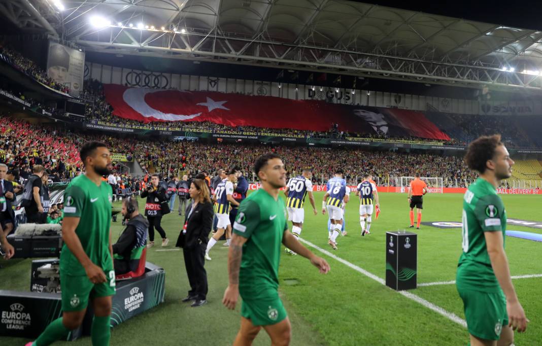 Fenerbahçe-Ludogorets maçından harika görüntüler: 100.yıla özel kutlama 41