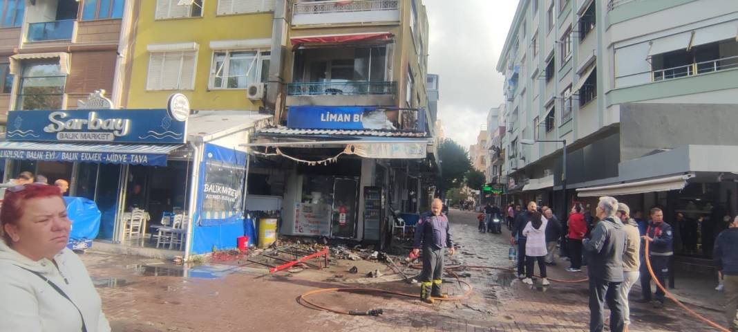 Balıkesir’de restoran yangını! 5