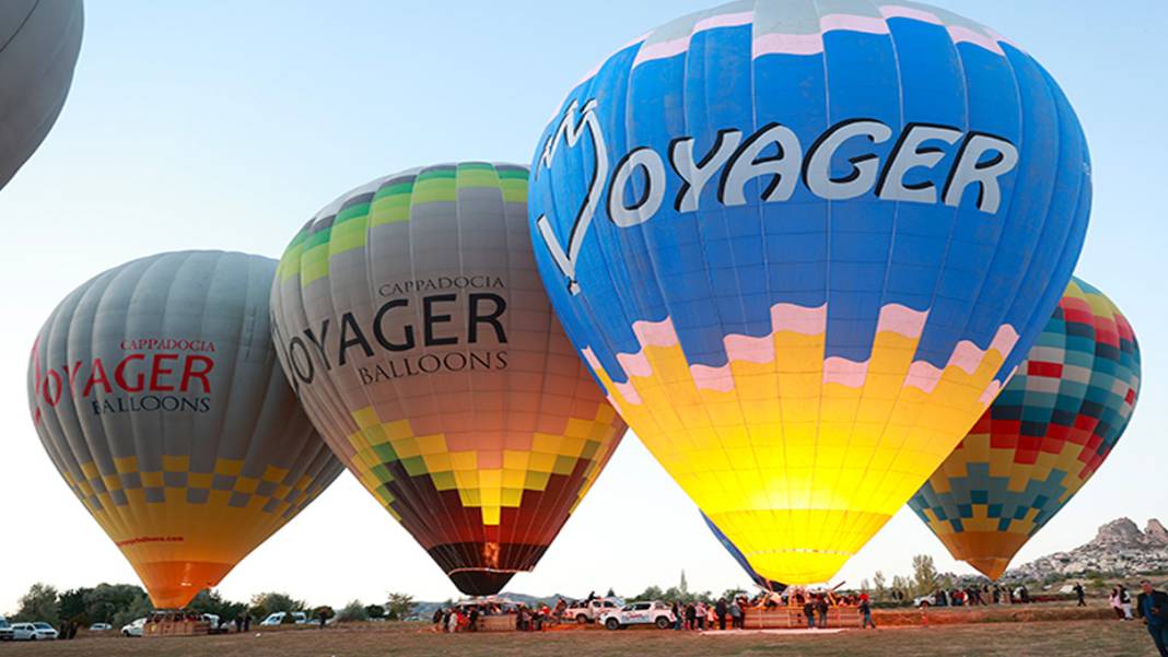 Kapadokya'da üretilen 100. yerli sıcak hava balonu testi geçti 4