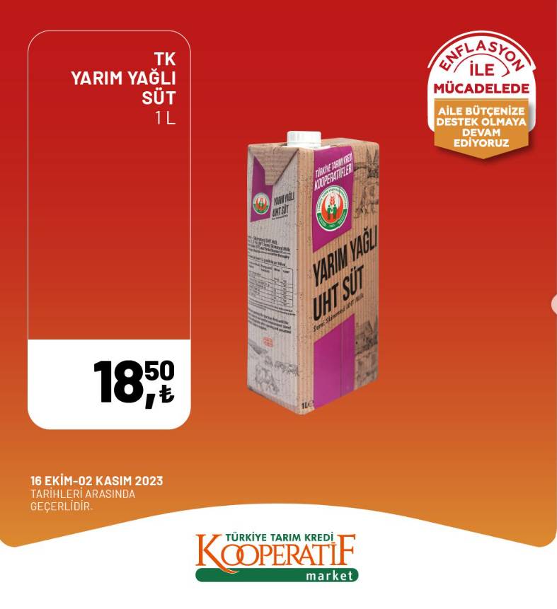 Tarım Kredi Marketleri'nde hangi ürün ne kadar indirime girdi? İşte indirim öncesi ve sonrası ürün fiyat karşılaştırmaları... 2