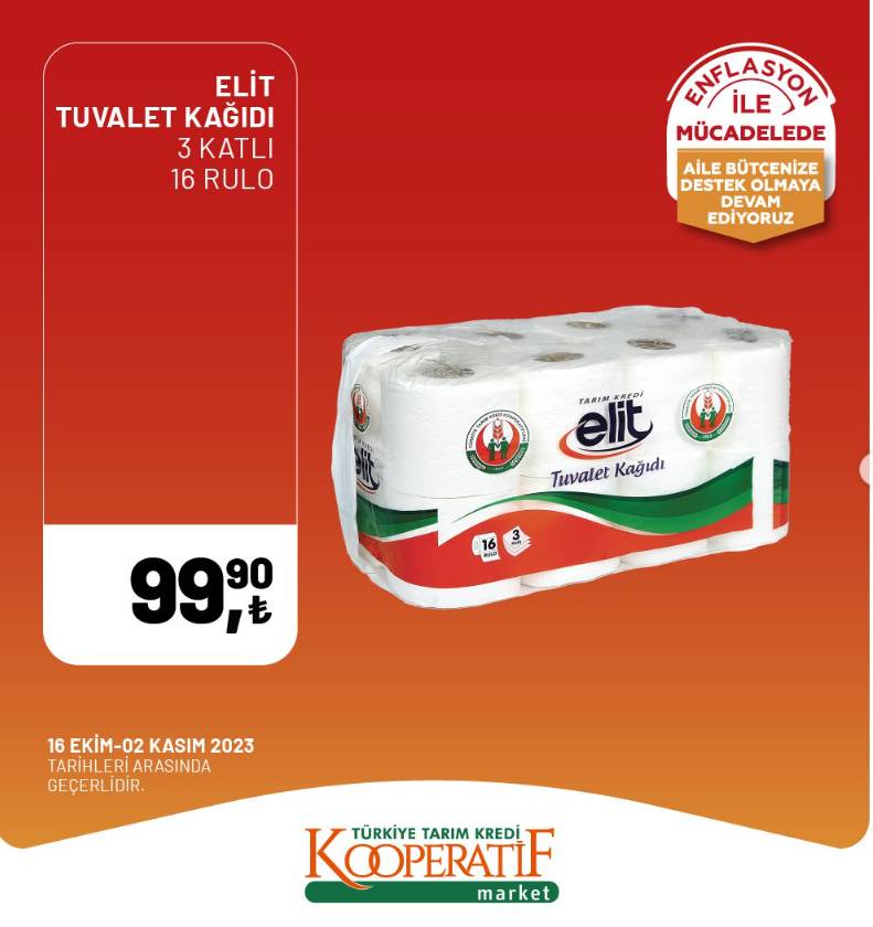 Tarım Kredi Marketleri'nde hangi ürün ne kadar indirime girdi? İşte indirim öncesi ve sonrası ürün fiyat karşılaştırmaları... 5