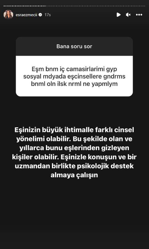 Esra Ezmeci'ye kadınlardan gelen sorular ağızlar açık bıraktı! Kadın iç çamaşırı giyen eşcinsel koca... 2