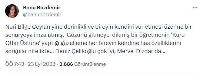 'Kuru Otlar Üstüne' sinemalarda: İzleyicilerden ilk tepkiler geldi 6