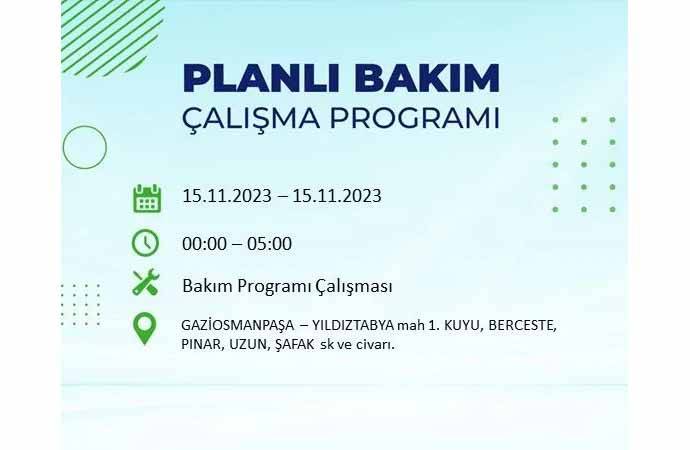 İstanbul'da büyük elektrik kesintisi: Tam 21 ilçe karanlığa gömülecek 29