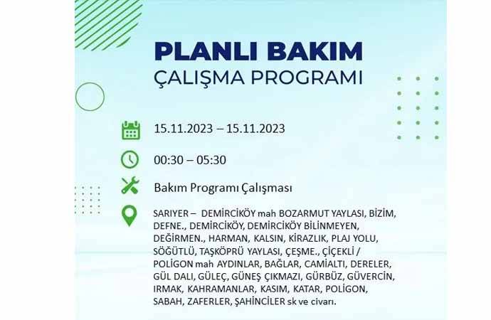 İstanbul'da büyük elektrik kesintisi: Tam 21 ilçe karanlığa gömülecek 22