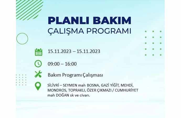 İstanbul'da büyük elektrik kesintisi: Tam 21 ilçe karanlığa gömülecek 24