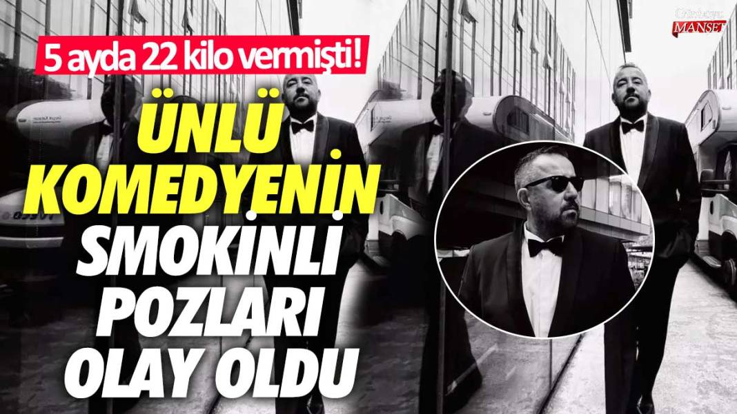 5 ayda 22 kilo vermişti! Ünlü komedyenin smokinli pozları olay oldu 1