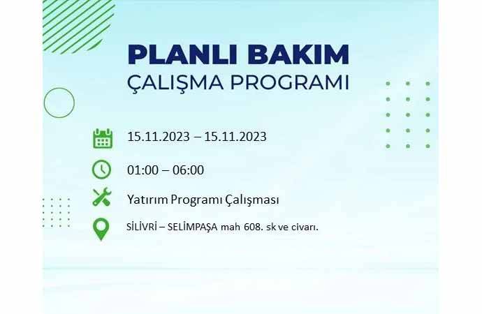 İstanbul'da büyük elektrik kesintisi: Tam 21 ilçe karanlığa gömülecek 23