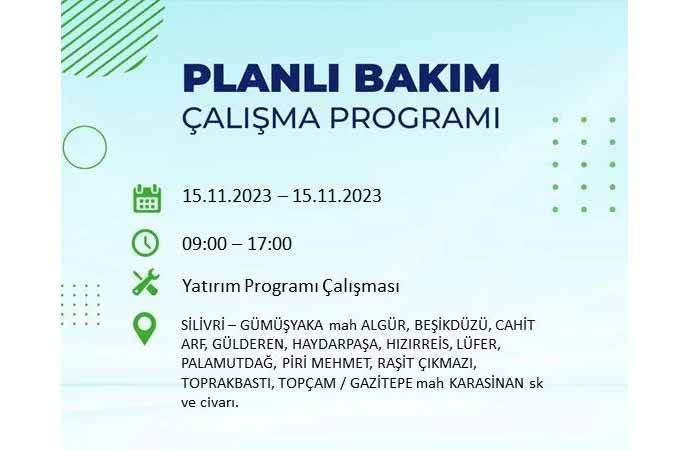 İstanbul'da büyük elektrik kesintisi: Tam 21 ilçe karanlığa gömülecek 21