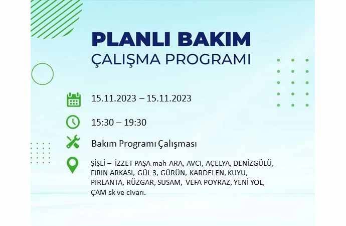 İstanbul'da büyük elektrik kesintisi: Tam 21 ilçe karanlığa gömülecek 19