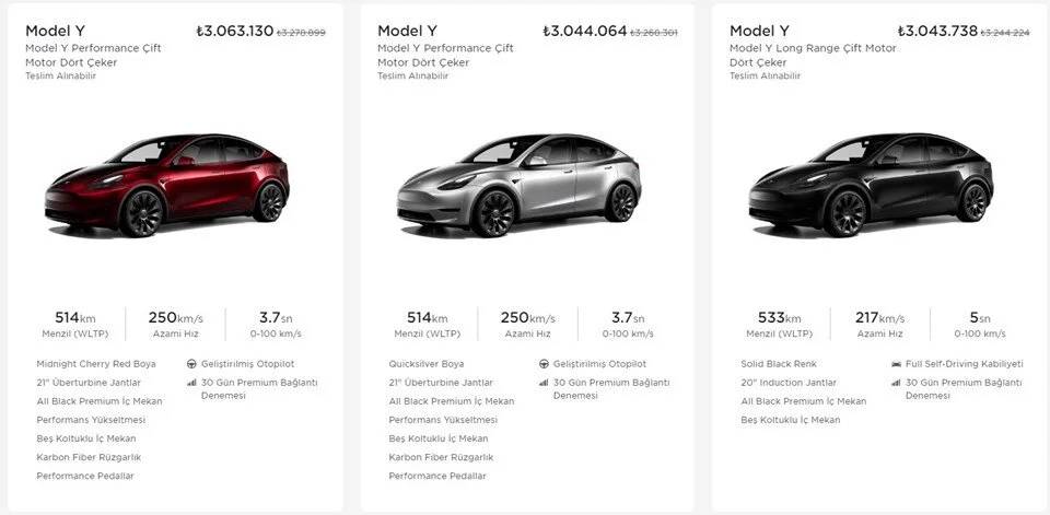 Tesla'dan Türkiye'ye özel kampanya: 400 bin TL'lik indirime gitti 3