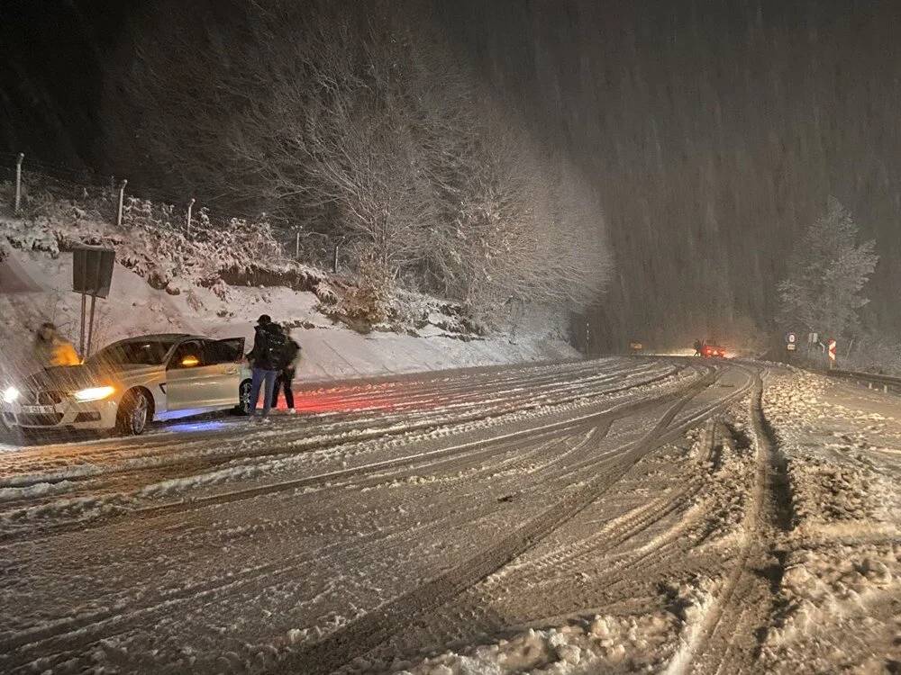 İstanbul'a ilk kar düştü: İşte yurttan kar manzaraları... 6