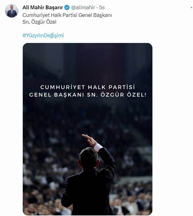 CHP’nin Yeni Genel Başkanı Özgür Özel’e siyasilerden tebrik mesajları! Kim ne dedi 10