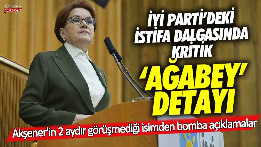 İYİ Parti'deki istifa dalgasında kritik ağabey detayı! Akşener'in 2 aydır görüşmediği isimden bomba açıklamalar 1