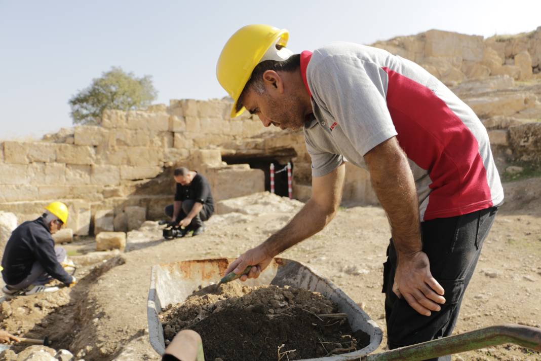 Roma'nın 3 bin yıllık Zerzevan Kalesi'nde büyük keşif 6