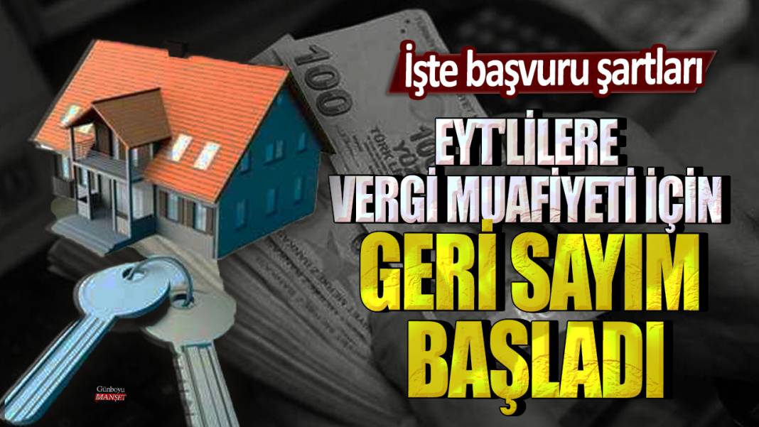 EYT'lilere vergi muafiyeti için geri sayım başladı! İşte başvuru şartları 1