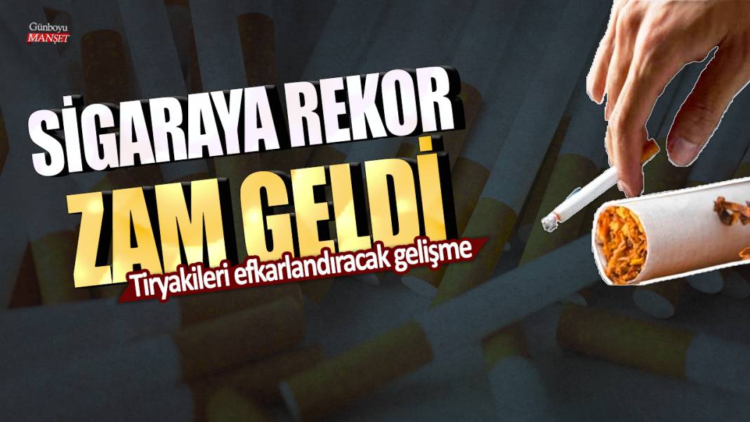 Tiryakileri efkarlandıracak gelişme! Sigaraya rekor bir zam daha geldi 1