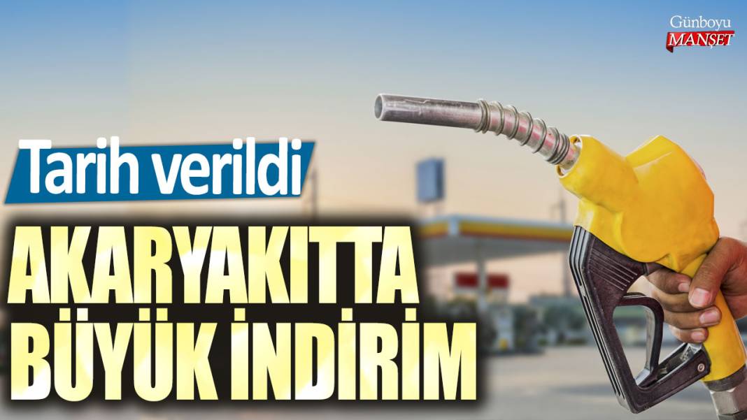 Net tarih belli oldu! Duyan benzin istasyonuna koşacak! Akaryakıtta büyük indirim 1