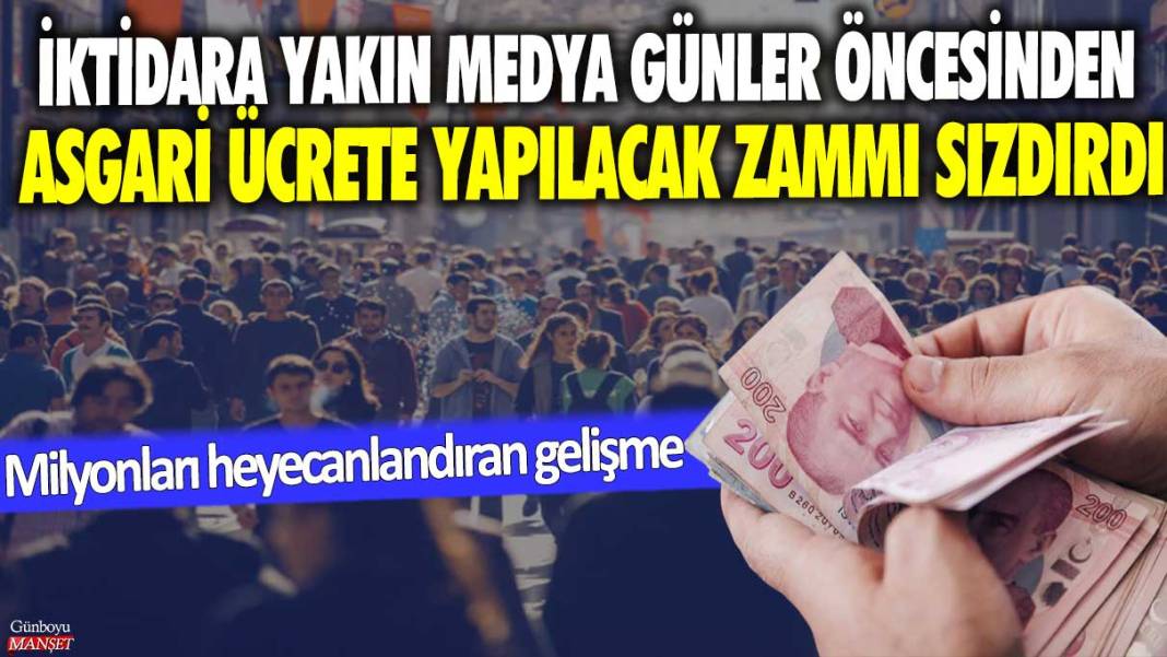 İktidara yakın medya günler öncesinden asgari ücrete yapılacak zammı sızdırdı! Milyonları heyecanlandıran gelişme 1