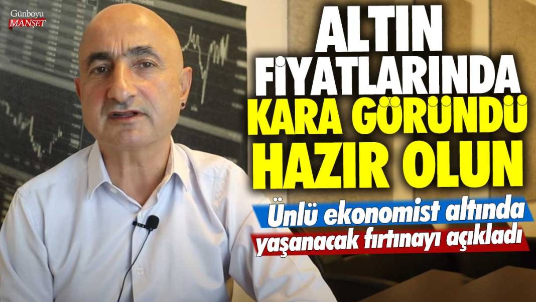 Altın fiyatlarında kara göründü hazır olun! Ünlü ekonomist Barış Soydan elinde 1 gram bile altını olan herkesi uyardı 1