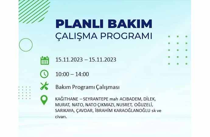 İstanbul'da büyük elektrik kesintisi: Tam 21 ilçe karanlığa gömülecek 11