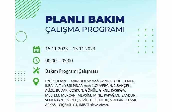 İstanbul'da büyük elektrik kesintisi: Tam 21 ilçe karanlığa gömülecek 2