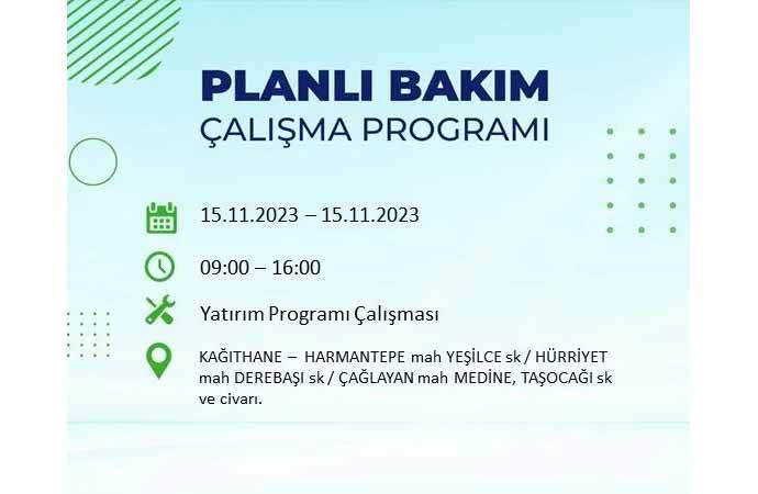 İstanbul'da büyük elektrik kesintisi: Tam 21 ilçe karanlığa gömülecek 10