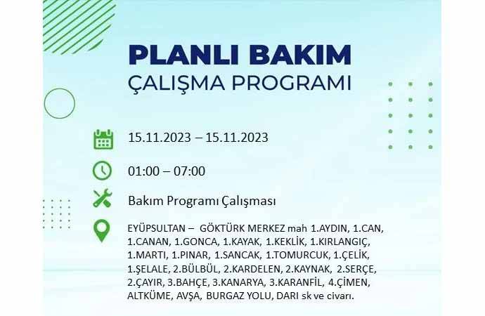 İstanbul'da büyük elektrik kesintisi: Tam 21 ilçe karanlığa gömülecek 7