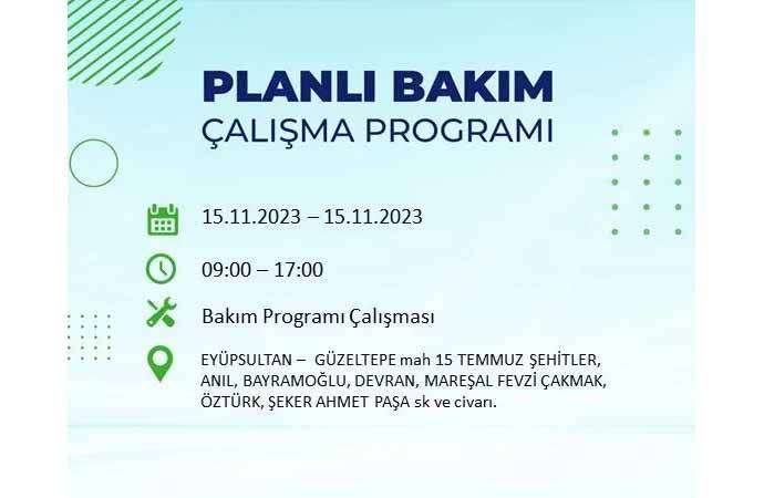 İstanbul'da büyük elektrik kesintisi: Tam 21 ilçe karanlığa gömülecek 4