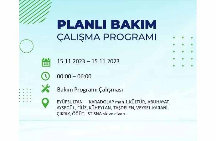 İstanbul'da büyük elektrik kesintisi: Tam 21 ilçe karanlığa gömülecek 3