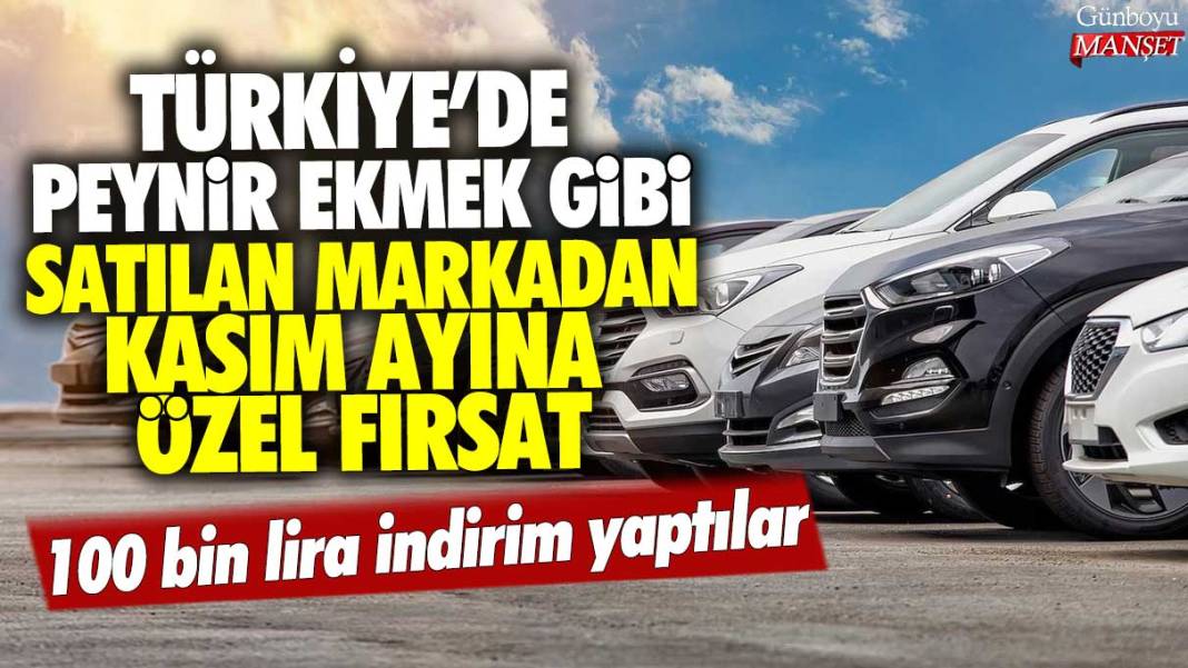 Türkiye'de peynir ekmek gibi satılan markadan Kasım ayına özel fırsat! 100 bin lira indirim yaptılar 1