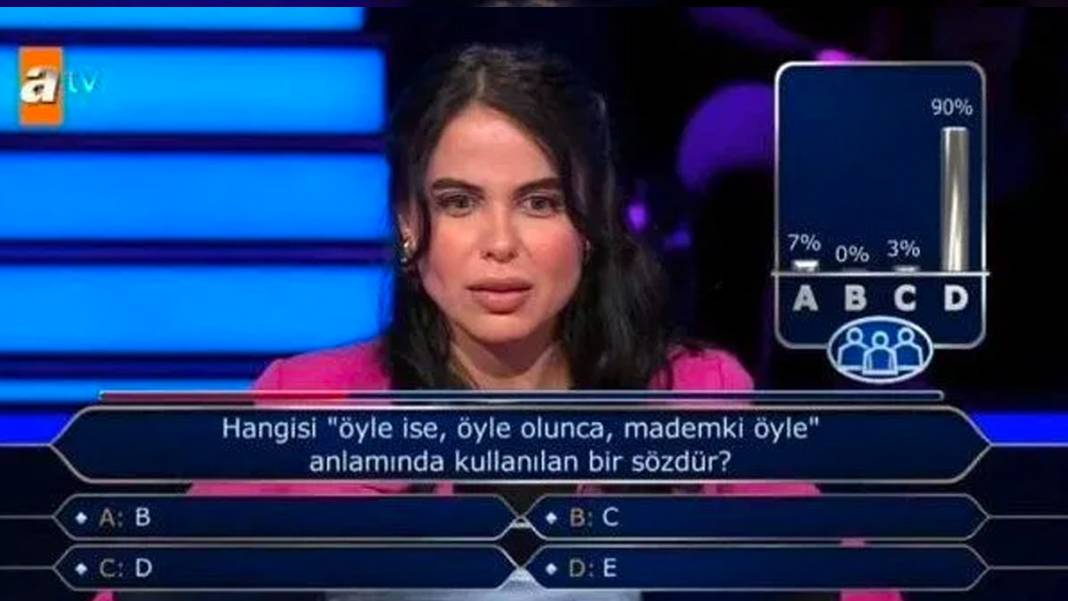 Kim Milyoner Olmak İster'de ortaokul matemetik sorusunu bilemedi! Kenan İmirzalıoğlu'nu çıldırtan ODTÜ mezunu Rukiye İkra Ağca 5