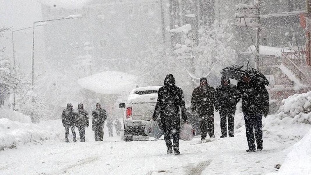 Meteoroloji'den kar alarmı: 22 il için turuncu kodlu uyarı yapıldı! 7