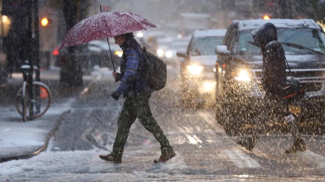 Meteoroloji'den kar alarmı: 22 il için turuncu kodlu uyarı yapıldı! 21