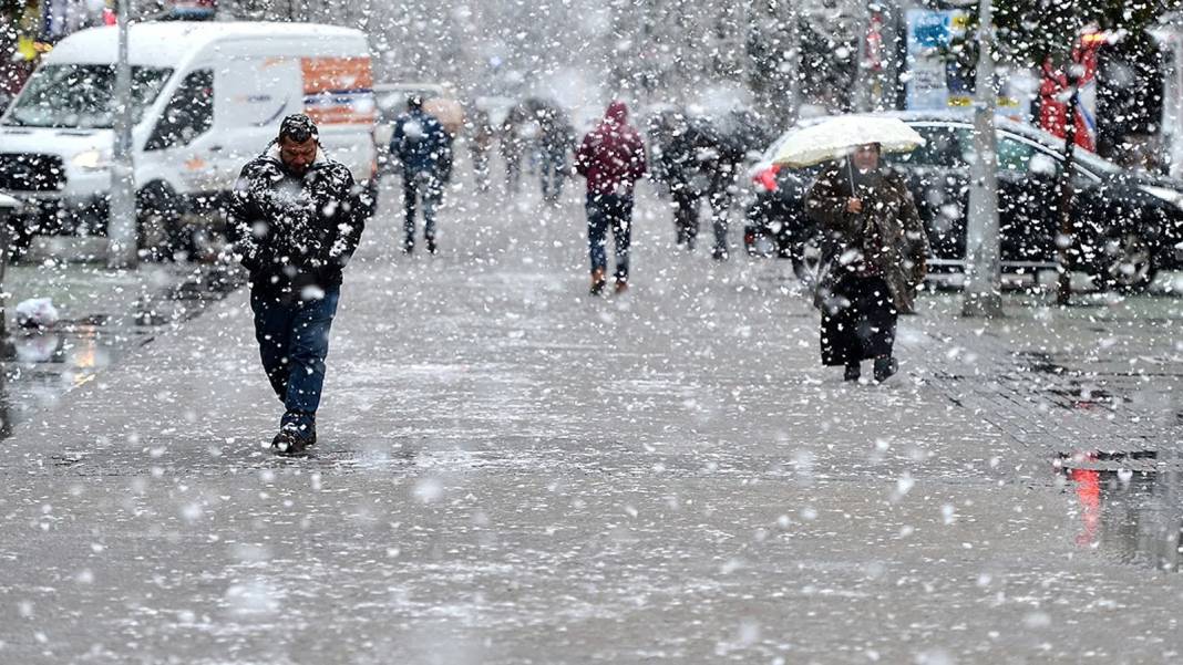 Meteoroloji'den kar alarmı: 22 il için turuncu kodlu uyarı yapıldı! 2