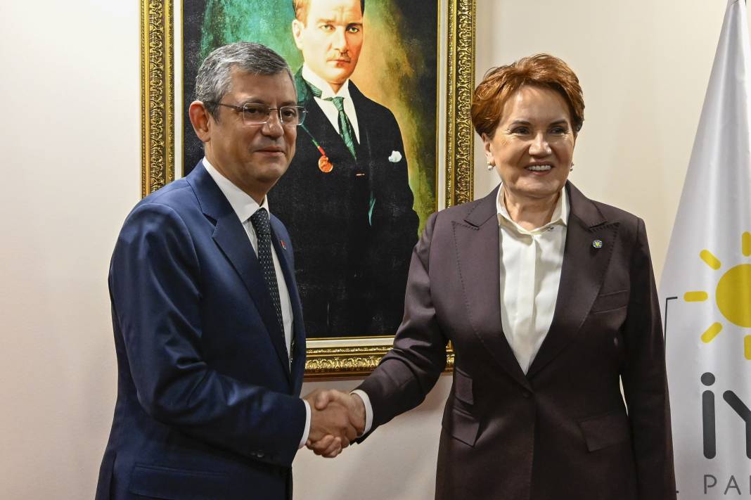 Özgür Özel ile Meral Akşener'in görüşmesinde kritik ayrıntı! 5 kişilik ekibin sırrı ortaya çıktı 7