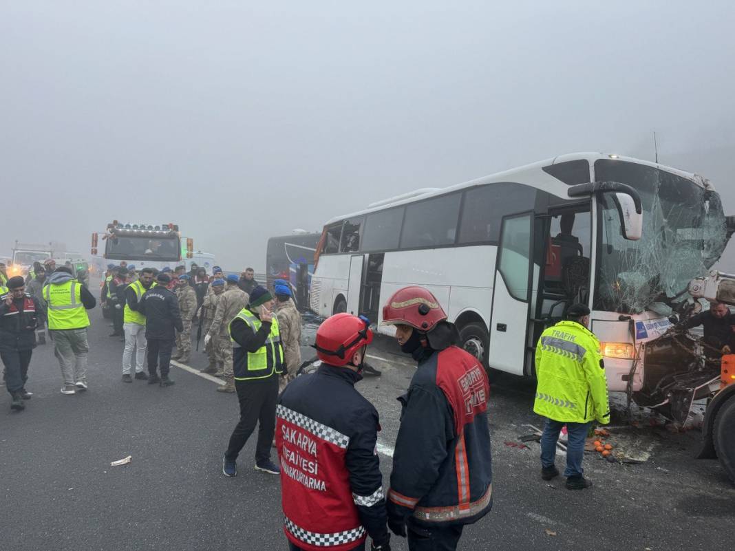 Kazazedeler o dehşet anları anlattı: Kuzey Marmara Otoyolu kazası geliyorum demiş! 6