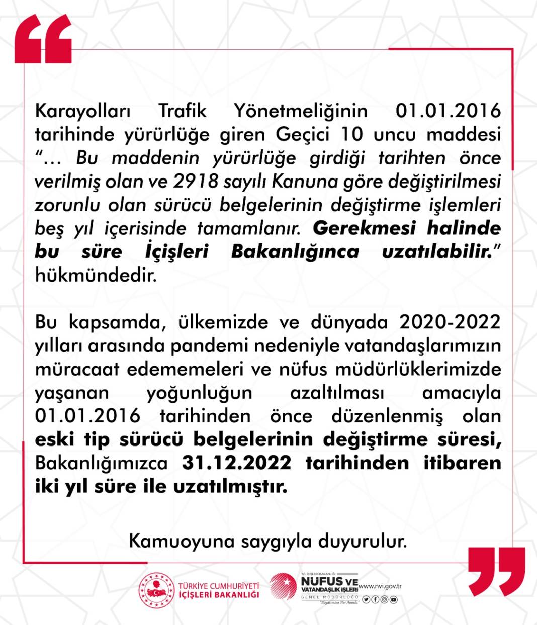 Dikkat son gün 31 Aralık: Milyonlarca ehliyet sahibi için geri sayım başladı 18