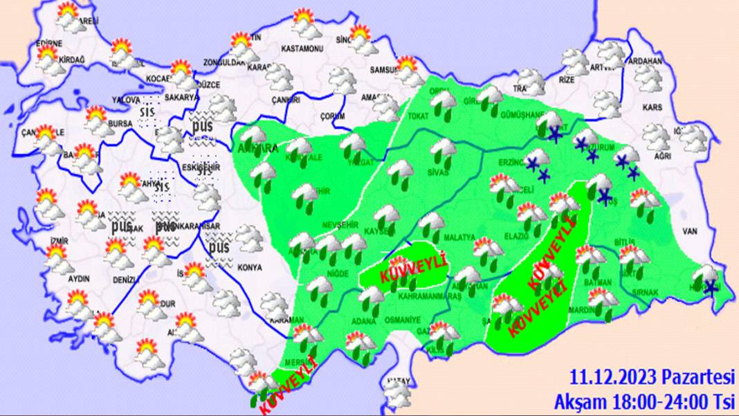 Meteoroloji açıkladı! Hazır olun kuvvetli sağanak yağış kapıda 3