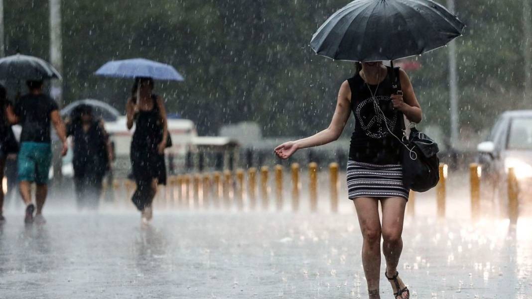 Meteoroloji açıkladı! Hazır olun kuvvetli sağanak yağış kapıda 6