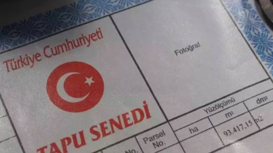 Mülk sahibi olanlar dikkat! Tapuda büyük değişiklik 3