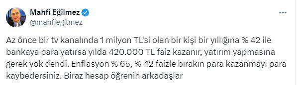 Parasıyla ona yönelen büyük kaybedecek! Mahfi Eğilmez'den yatırımcılara uyarı 9